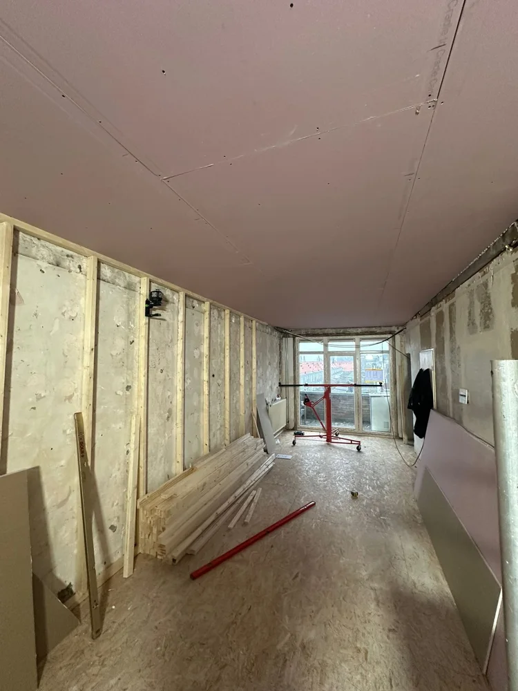 Renovatie en brandwerende afwerking in Delft