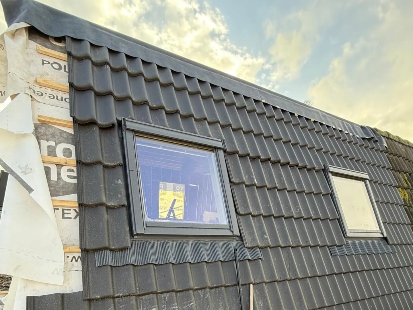 Dakopbouw door aannemersbedrijf Multi Concurrent