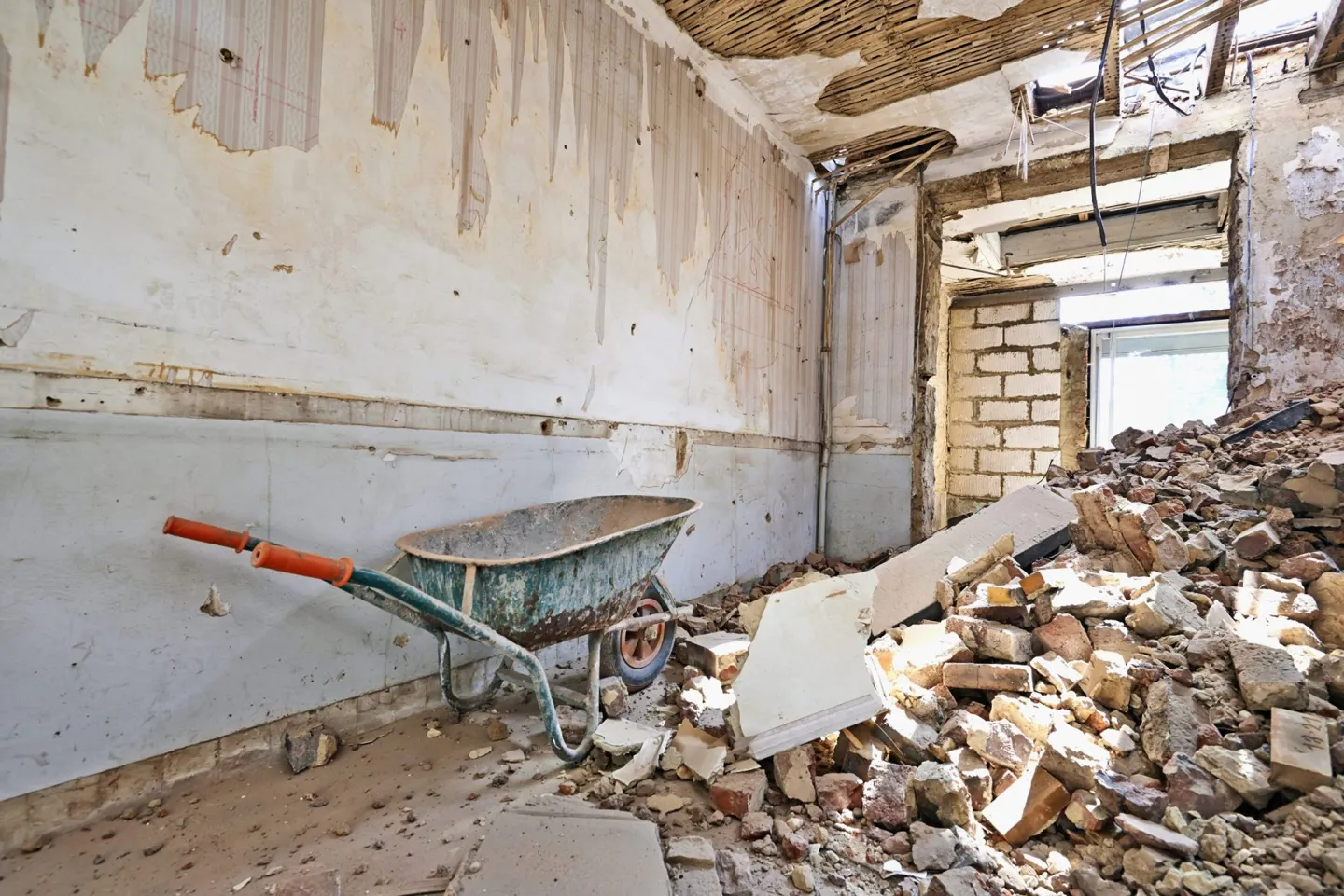 Huis laten slopen